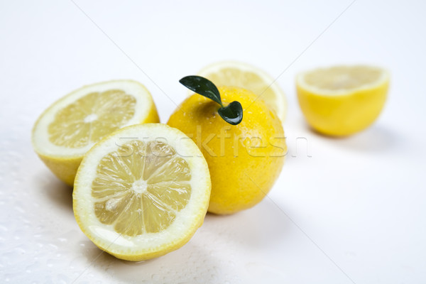 Mezcla de frutas brillante colorido naturaleza frutas salud Foto stock © JanPietruszka