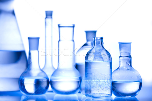 Zdjęcia stock: Chemicznych · laboratorium · wyroby · szklane · wyposażenie · technologii · zdrowia