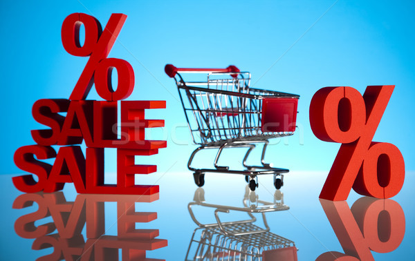 Sale, percent concept Stock photo © JanPietruszka