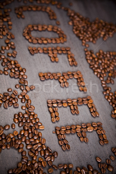 Cafeína brilhante textura comida quadro Foto stock © JanPietruszka