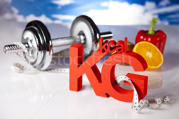 Calorie, Kilograms, Sport diet Stock photo © JanPietruszka