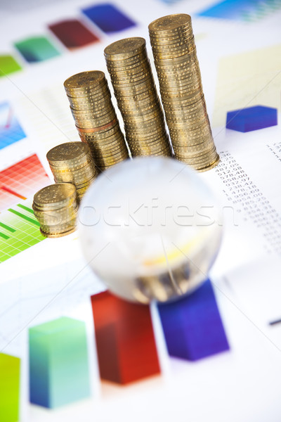 Finance pour cent naturelles coloré signe rouge [[stock_photo]] © JanPietruszka