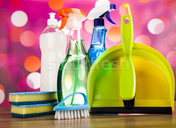 Washing, cleaning stuff, colorful concept Stock photo © JanPietruszka