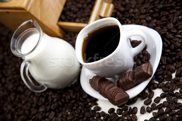 Caffeine overdose, vivid bright theme Stock photo © JanPietruszka