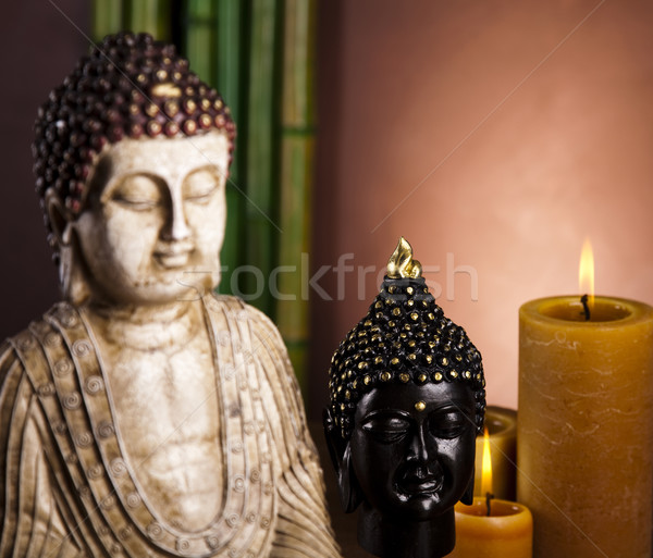  Buddha statue in a meditation  Stock photo © JanPietruszka