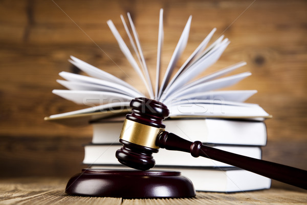 Stock photo: Gavel,Law theme, mallet of judge