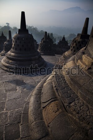 Temple Indonésie lumineuses coloré Voyage Photo stock © JanPietruszka