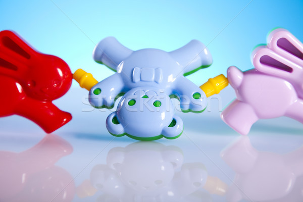 Child toy, bright tone vivid composition Stock photo © JanPietruszka