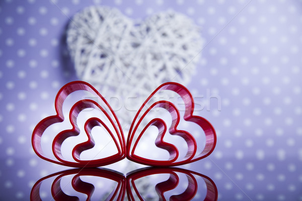 Heart background, Happy Valentine's Day Stock photo © JanPietruszka