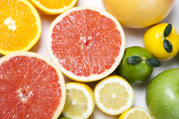 Stock photo: Fruits, bright colorful tone concept
