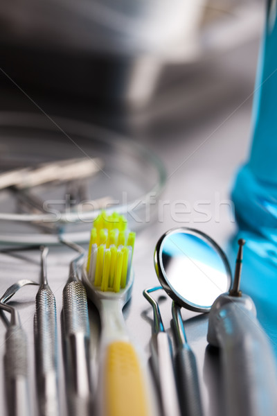  Dental tools Stock photo © JanPietruszka