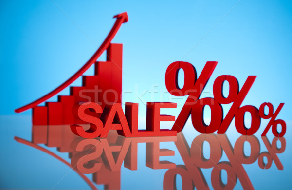 Sale, percent concept Stock photo © JanPietruszka