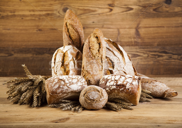 Stockfoto: Gebakken · traditioneel · brood · natuurlijke · kleurrijk · voedsel