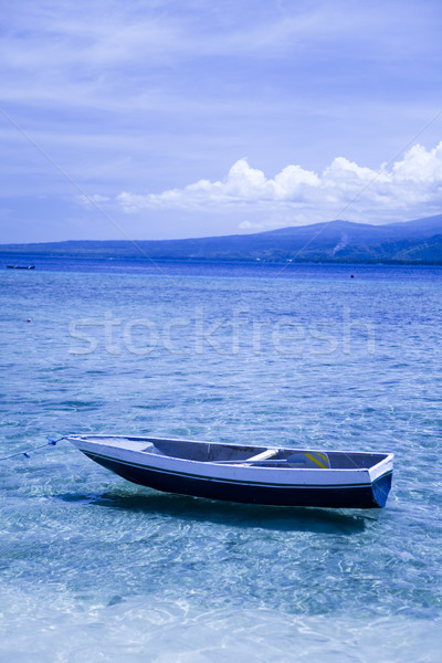 Zee lucht Indonesië water zomer Blauw Stockfoto © JanPietruszka