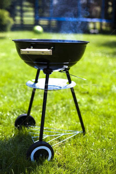 Stock fotó: BBQ · grillezés · idő · fényes · színes · élénk