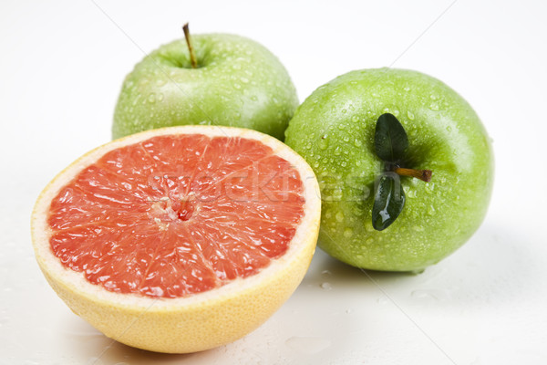 Mélange de fruits lumineuses coloré nature fruits santé [[stock_photo]] © JanPietruszka