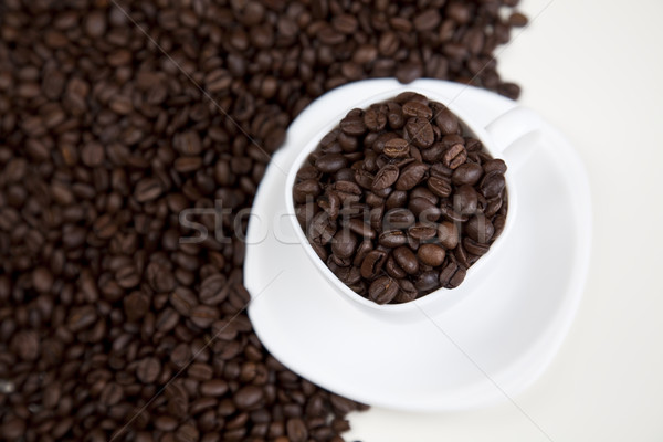 Cafeína brilhante textura comida quadro Foto stock © JanPietruszka