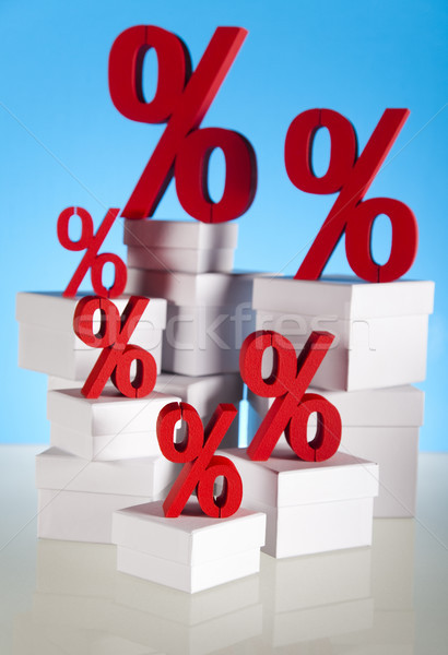 Symbol percent, Concept of discount  Stock photo © JanPietruszka