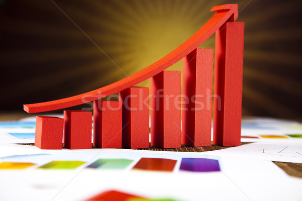 üzlet diagram felirat pénzügy grafikon stock Stock fotó © JanPietruszka