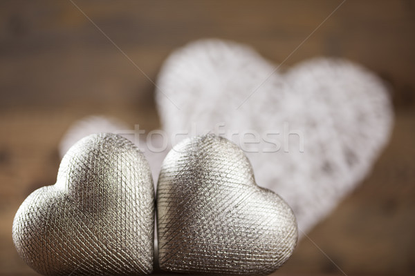 Heart background, Happy Valentine's Day Stock photo © JanPietruszka