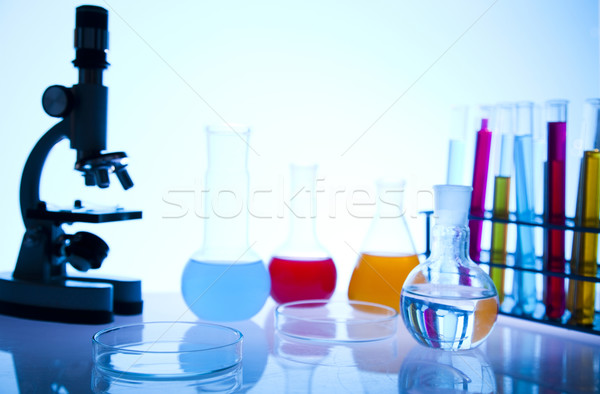 Laboratorio lugar la investigación científica ambiental investigación médicos Foto stock © JanPietruszka