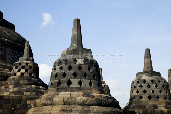 Borobudur, ancient buddhist temple,  Indonesia Stock photo © JanPietruszka