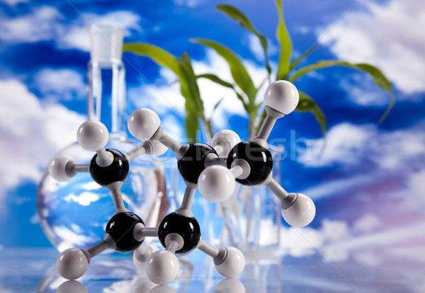 Laboratuvar züccaciye biyo organik modern cam Stok fotoğraf © JanPietruszka