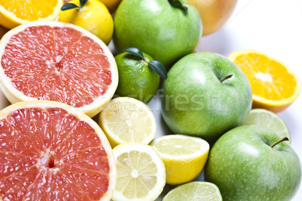 Foto stock: Frutas · brillante · colorido · naturaleza · frutas · salud