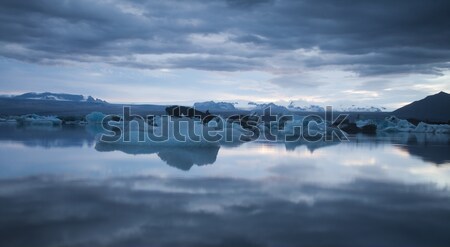 Glacier in Iceland Stock photo © JanPietruszka