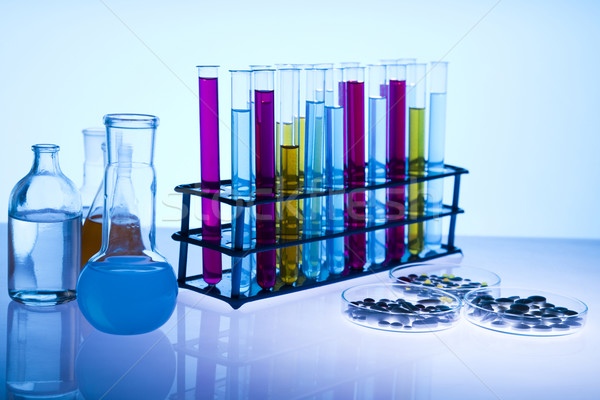 Laboratorio lugar la investigación científica ambiental investigación médicos Foto stock © JanPietruszka