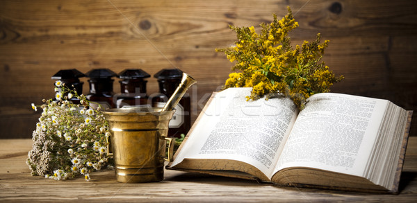 Natural medicine, natural colorful tone Stock photo © JanPietruszka
