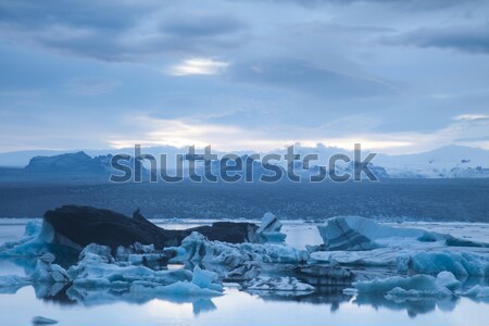 Glacier in Iceland Stock photo © JanPietruszka