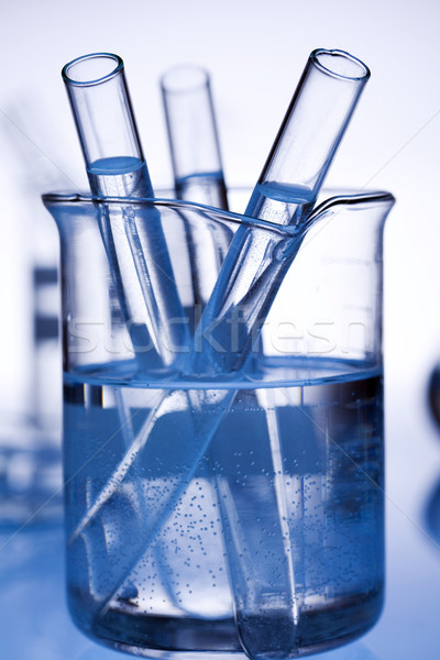 Chemical laboratory glassware equipment  Stock photo © JanPietruszka