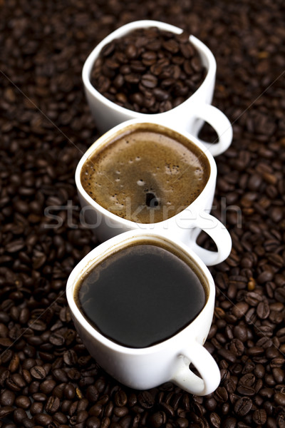 Cup with coffee, vivid bright theme Stock photo © JanPietruszka