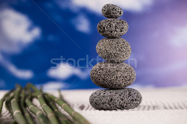 Still life pierre zen groupe Rock détendre [[stock_photo]] © JanPietruszka