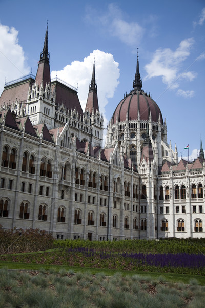 Budapest, view of parliament,Hungary Stock photo © JanPietruszka