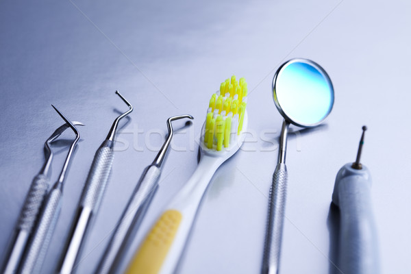 Dental tools and equipment Stock photo © JanPietruszka