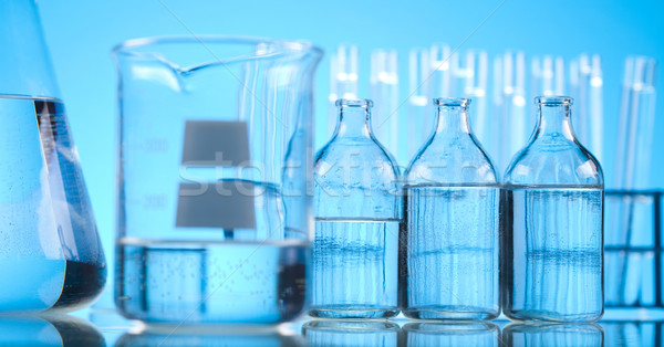 Steriel laboratorium glas medische lab chemische Stockfoto © JanPietruszka