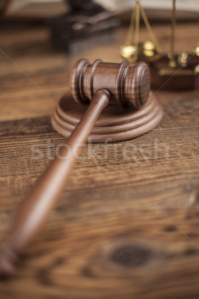 Law and justice concept, legal code Stock photo © JanPietruszka