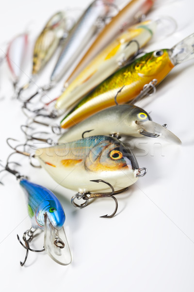 Stock photo: Fly fishing tackle, saturated natural tone theme