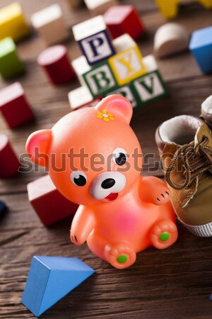 Toys, bright tone vivid composition Stock photo © JanPietruszka