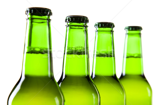 Zöld üveg sör gyűjtemény üveg stúdió Stock fotó © JanPietruszka