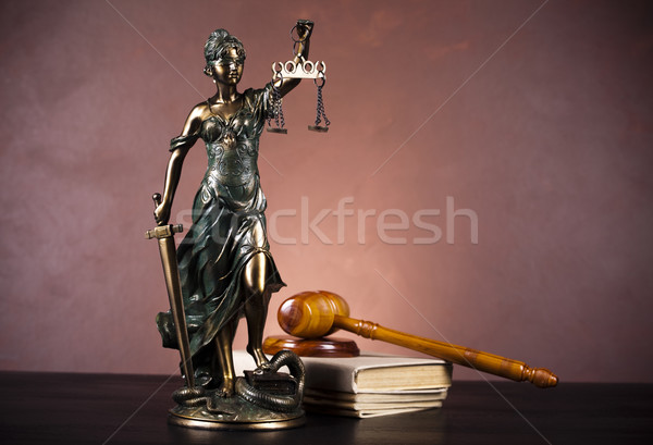 Scales of Justice and Law Stock photo © JanPietruszka