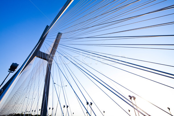 моста ориентир мнение небе здании строительство Сток-фото © JanPietruszka