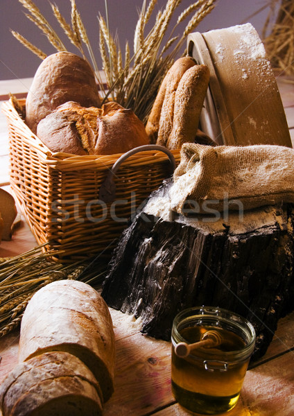 Rural organic food, heathy natural concept Stock photo © JanPietruszka