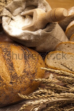 Cottura pane tradizionale alimentare sfondo Foto d'archivio © JanPietruszka