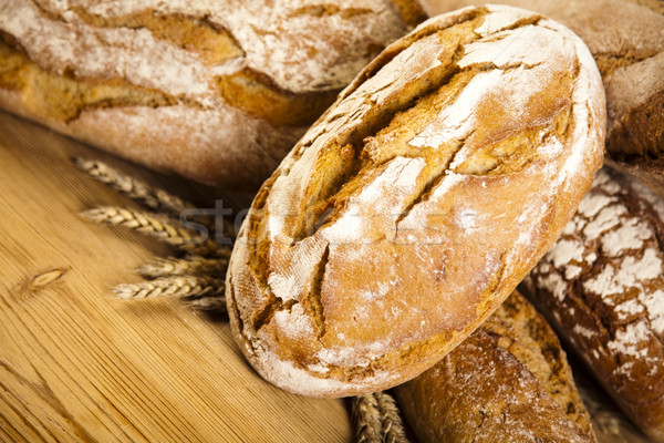 Composition with loafs of bread Stock photo © JanPietruszka