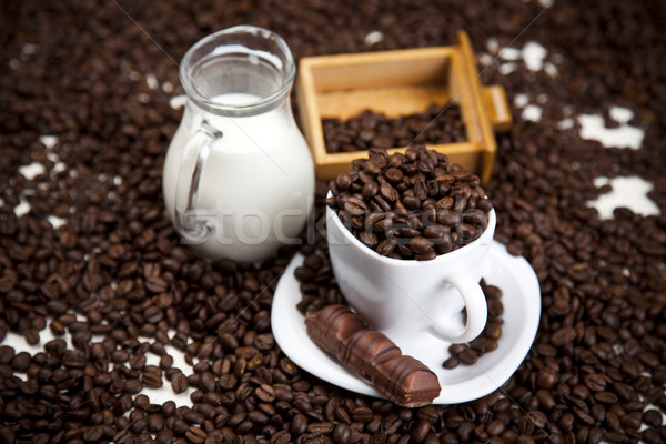 Caffeine overdose, vivid bright theme Stock photo © JanPietruszka