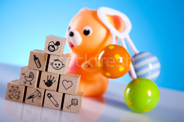 Toys, bright tone vivid composition Stock photo © JanPietruszka