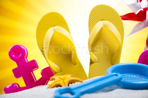 Toys for the beach, vacation Stock photo © JanPietruszka